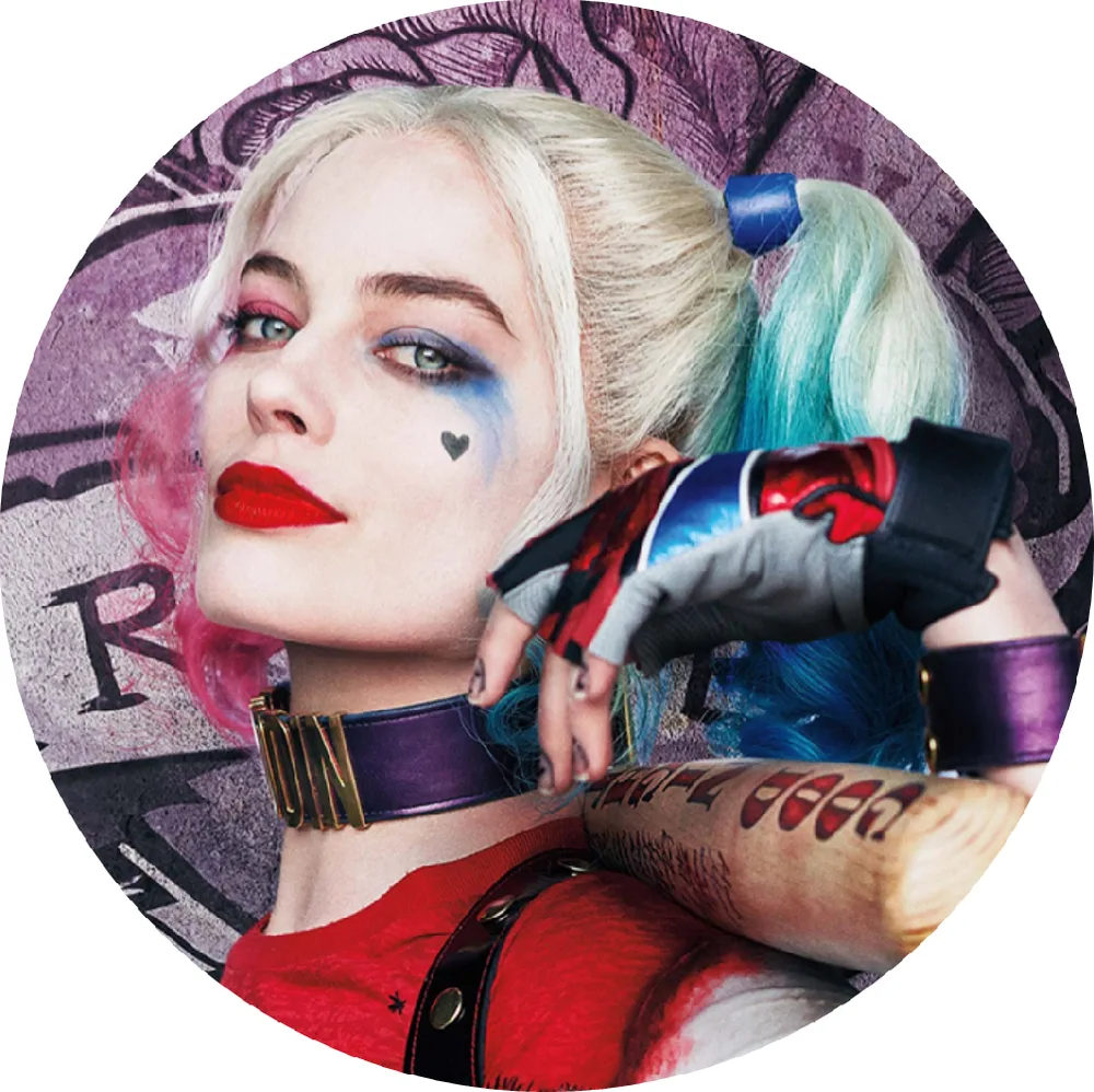 Harley Quinn – jedlý obrázek na dort – jedlý obrázek na dort