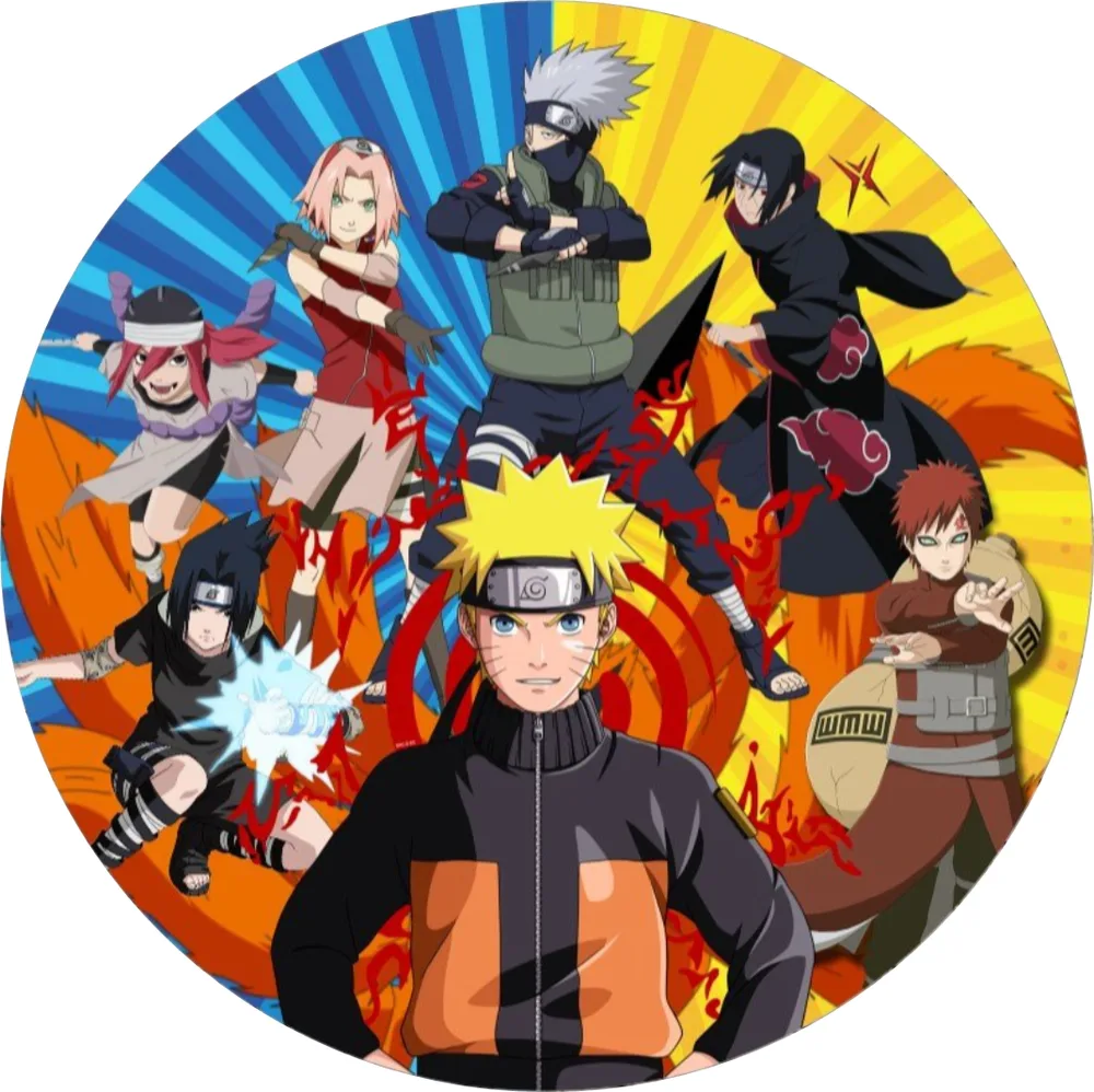 Naruto – jedlý obrázek na dort – jedlý obrázek na dort