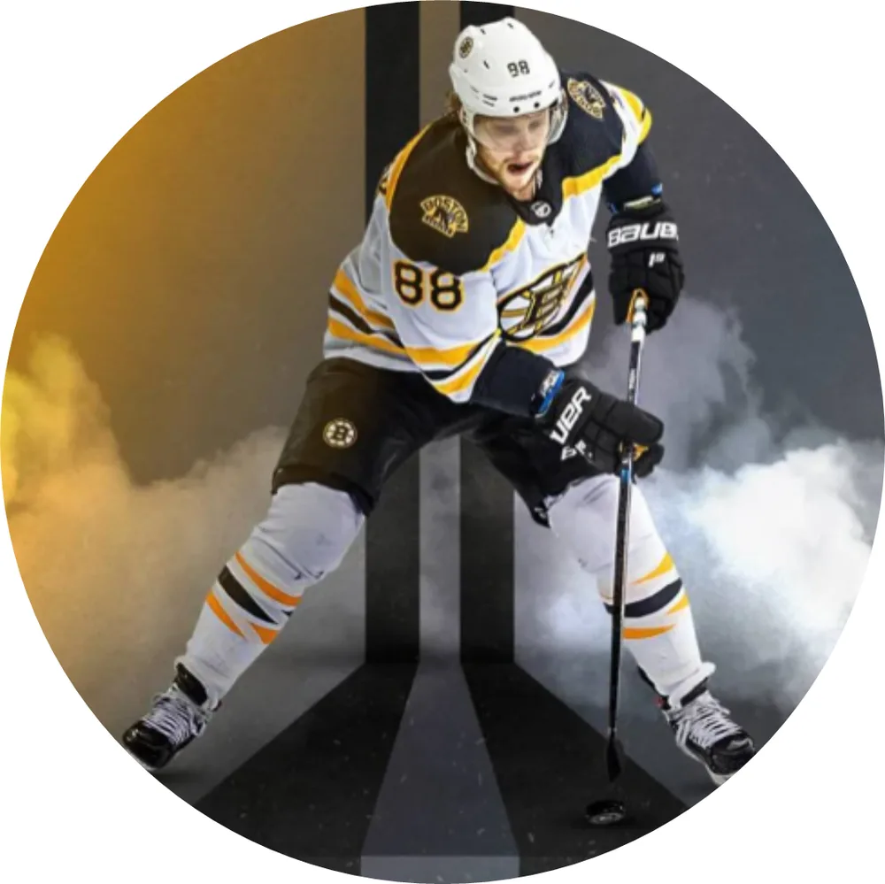 David Pastrňák – Boston – jedlý obrázek na dort – jedlý obrázek na dort