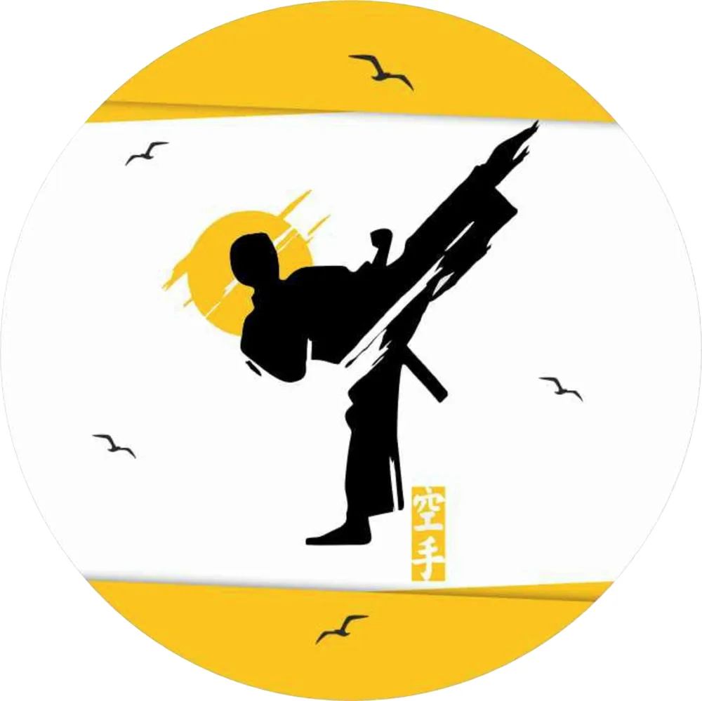 Karate – jedlý obrázek na dort – jedlý obrázek na dort