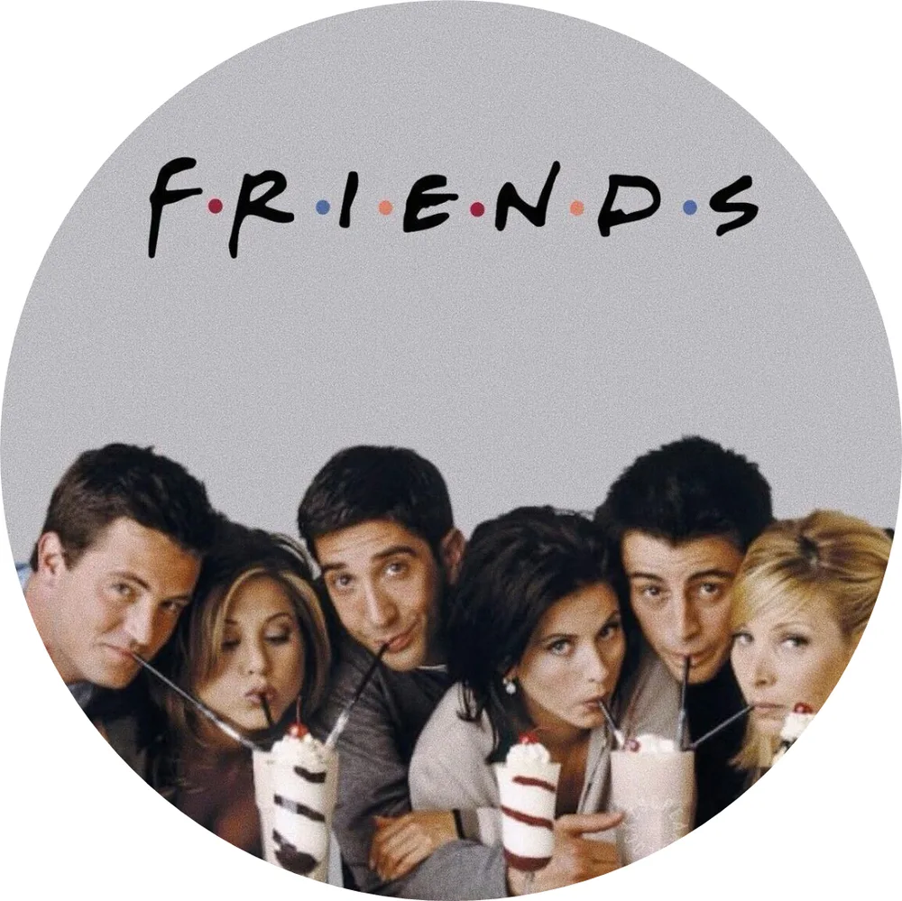 Přátelé – Friends – jedlý obrázek na dort – jedlý obrázek na dort