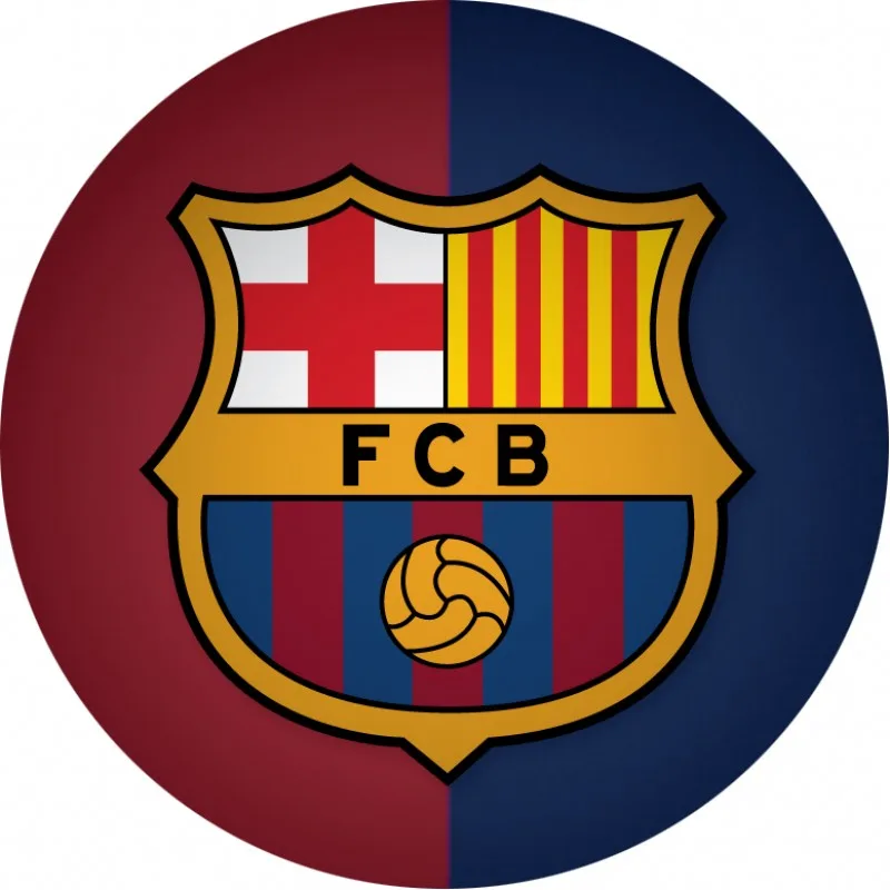 FC Barcelona – Tmavý – jedlý obrázek na dort – jedlý obrázek na dort