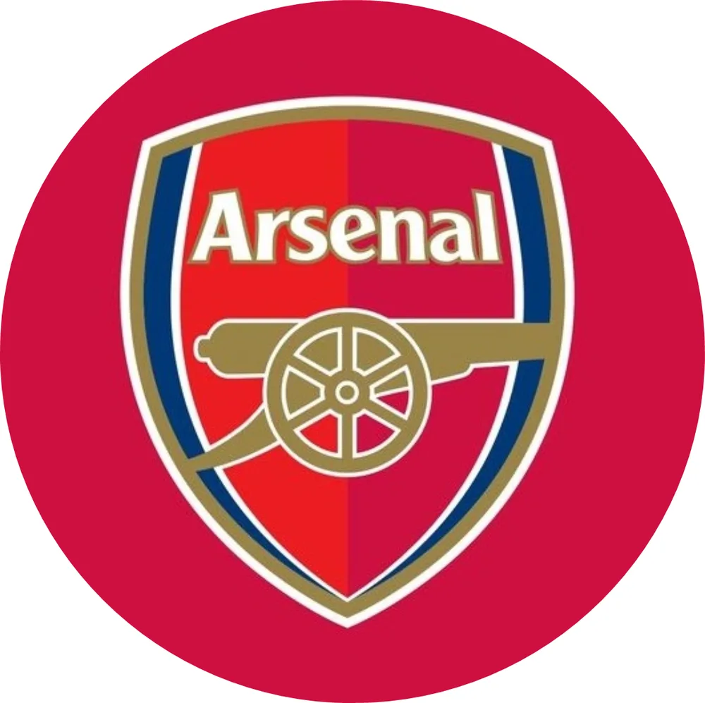 Arsenal Londýn – Red – jedlý obrázek na dort – jedlý obrázek na dort