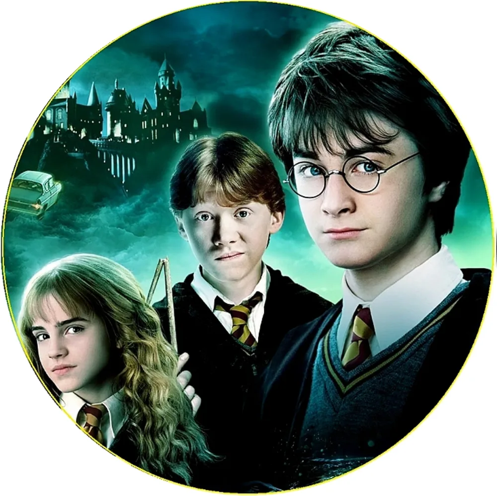 Harry Potter a Tajemná Komnata – jedlý obrázek na dort – jedlý obrázek na dort