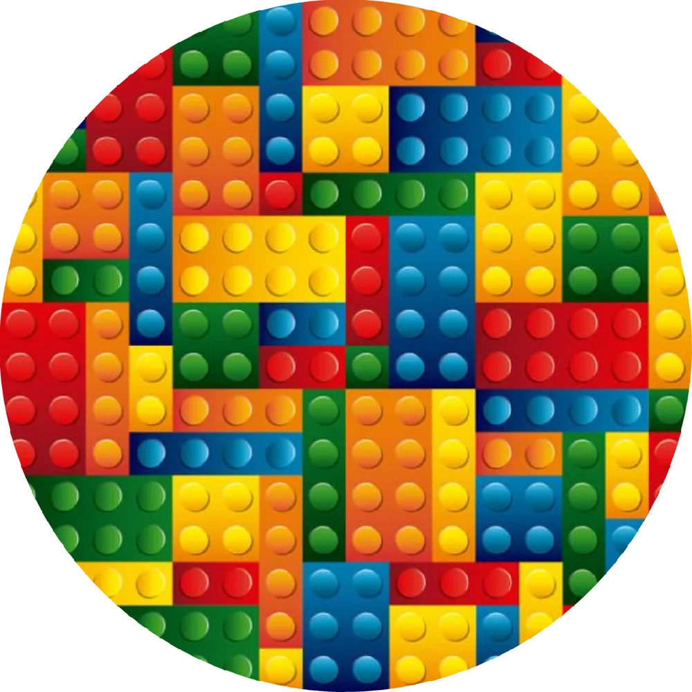 Lego Blocks – jedlý obrázek na dort – jedlý obrázek na dort