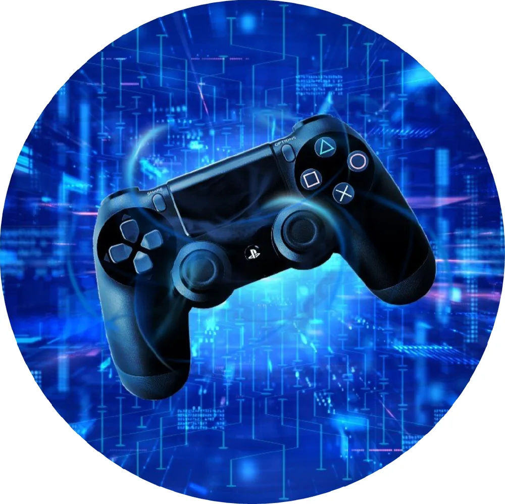 Playstation Ovladač – jedlý obrázek na dort – jedlý obrázek na dort