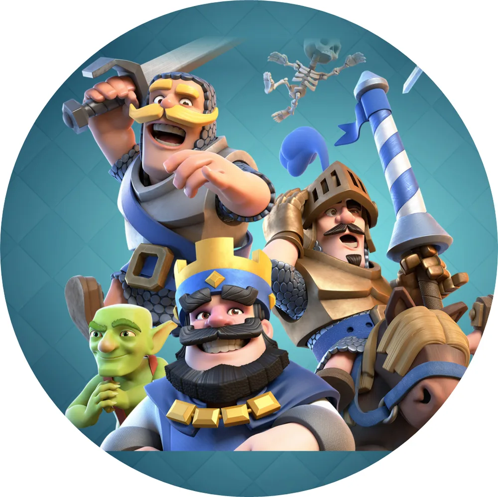 Clash Royale – jedlý obrázek na dort – jedlý obrázek na dort