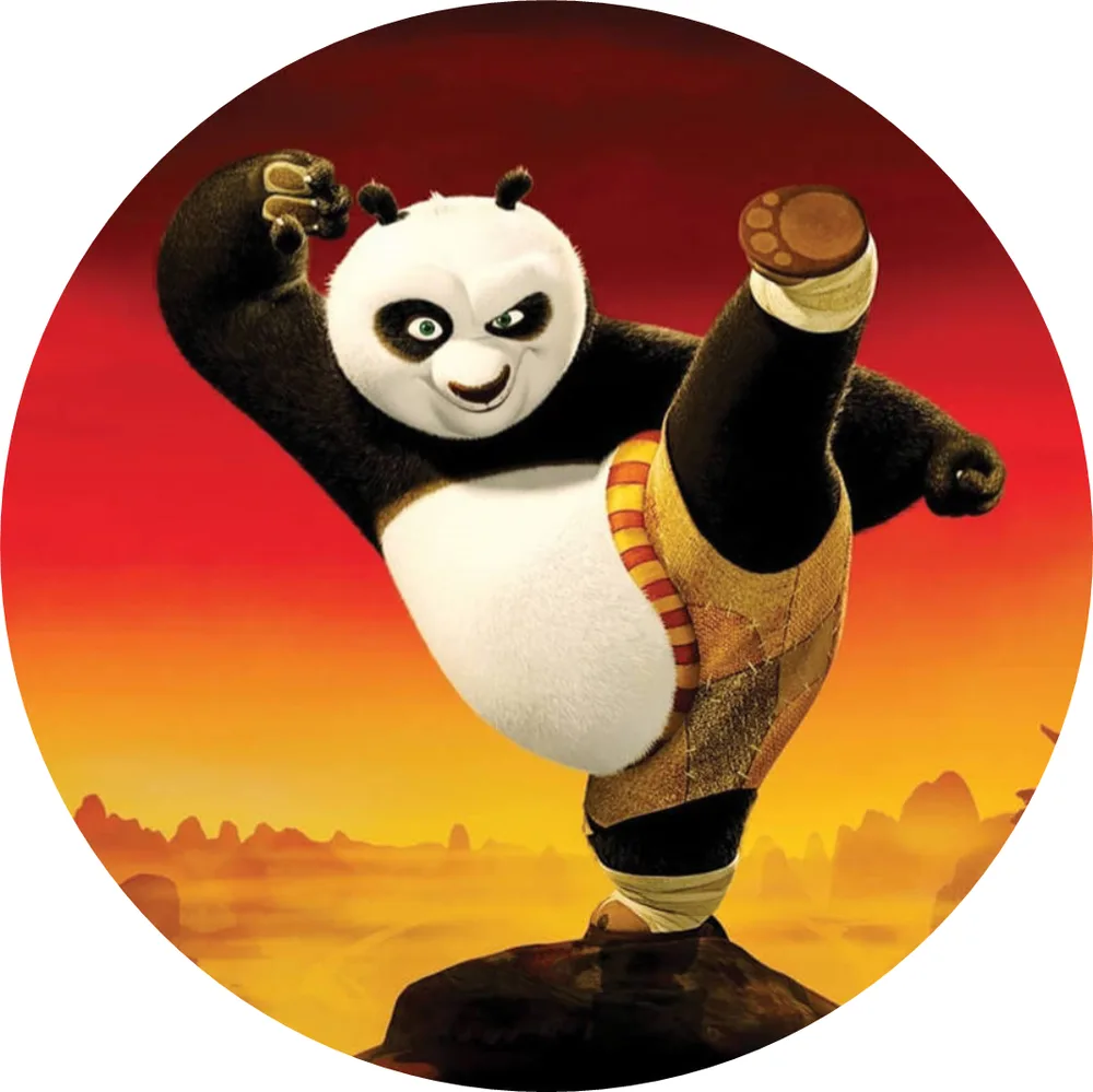 Kung Fu Panda – jedlý obrázek na dort – jedlý obrázek na dort