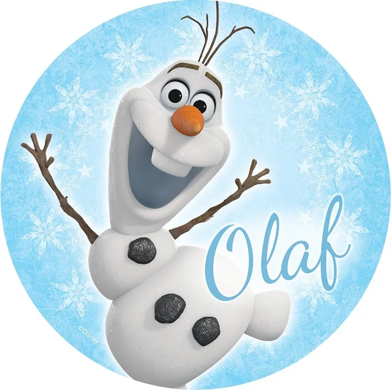 Frozen – Olaf – jedlý obrázek na dort – jedlý obrázek na dort