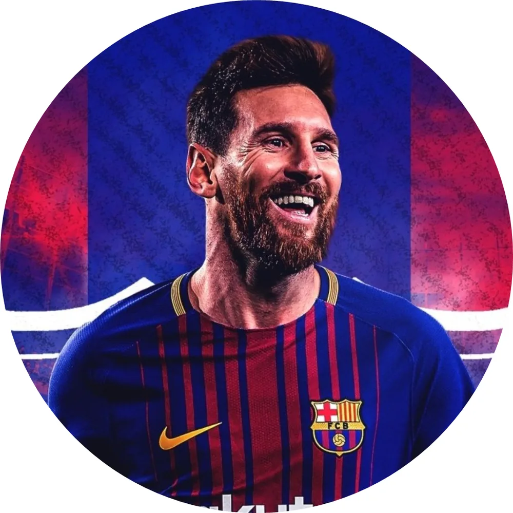 Lionel Messi 2021 – jedlý obrázek na dort – jedlý obrázek na dort