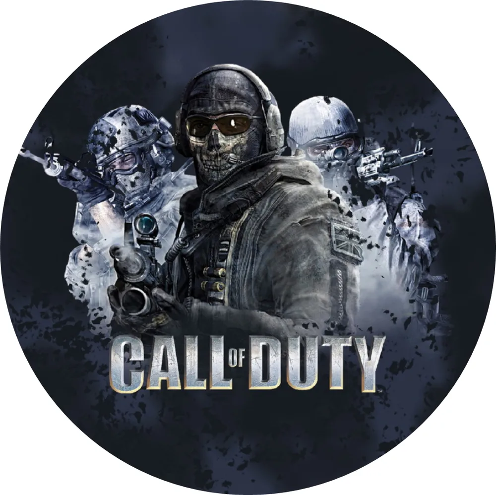 Call of Duty – jedlý obrázek na dort – jedlý obrázek na dort