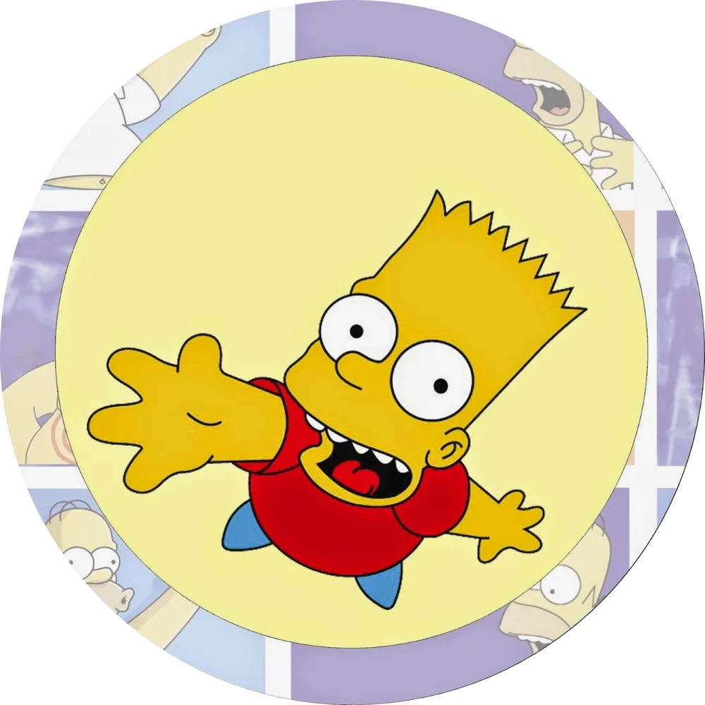 Simpson – Bart – jedlý obrázek na dort – jedlý obrázek na dort