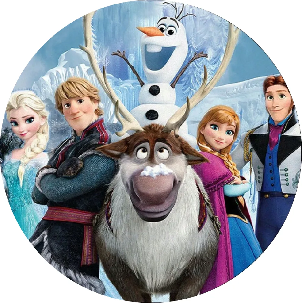 Frozen – Pohoda – jedlý obrázek na dort – jedlý obrázek na dort