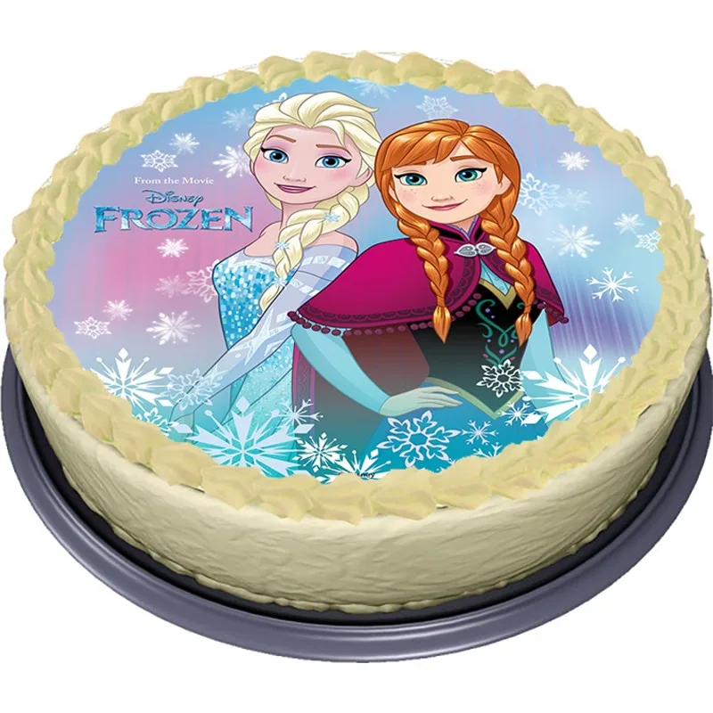 Elsa – Frozen – Ledové království – jedlý obrázek na dort – jedlý obrázek na dort