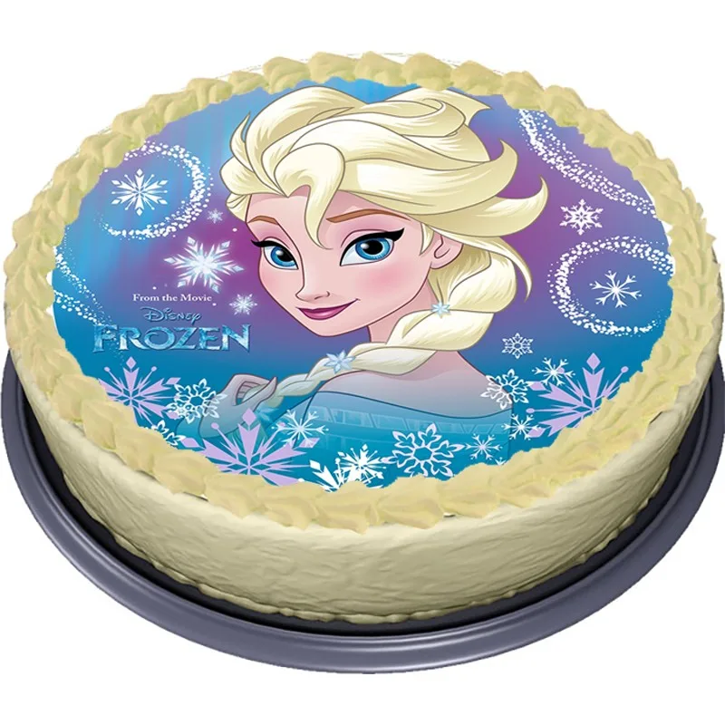 Elsa – Frozen – Ledové království (2) – jedlý obrázek na dort – jedlý obrázek na dort