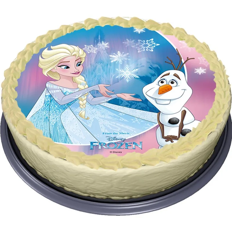 Elsa – Frozen – Ledové království (3) – jedlý obrázek na dort – jedlý obrázek na dort