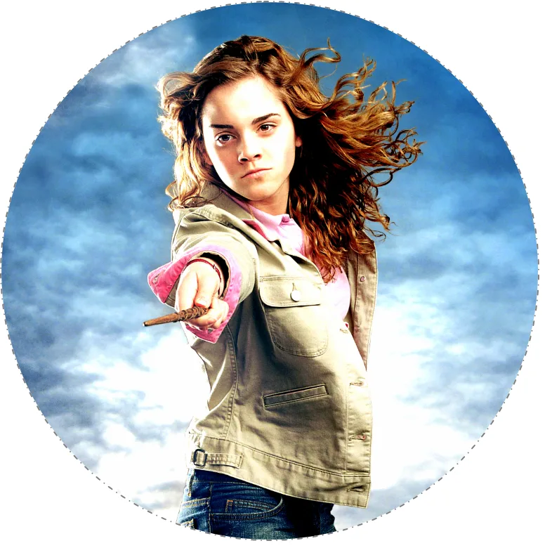 Hermiona – Harry Potter – jedlý obrázek na dort – jedlý obrázek na dort