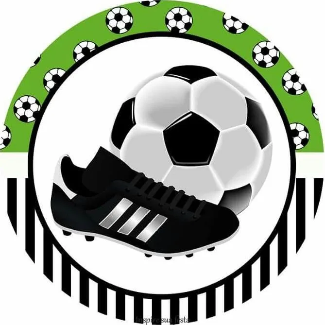 Fotbal – kopačka a míč – jedlý obrázek na dort – jedlý obrázek na dort