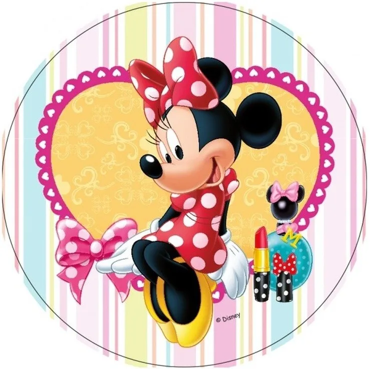 Mickey a Minnie – jedlý obrázek na dort – jedlý obrázek na dort