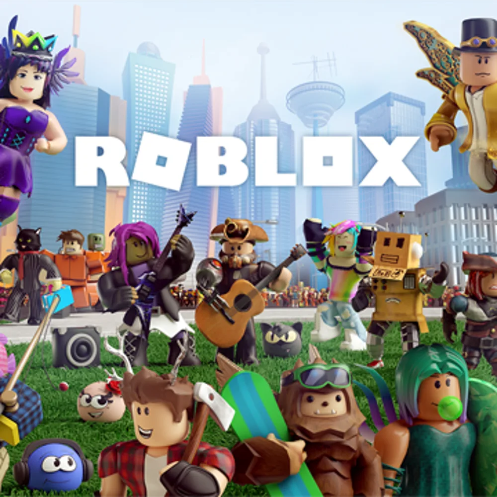 Roblox – čtverec – jedlý papír na hranatý dort – jedlý obrázek na dort