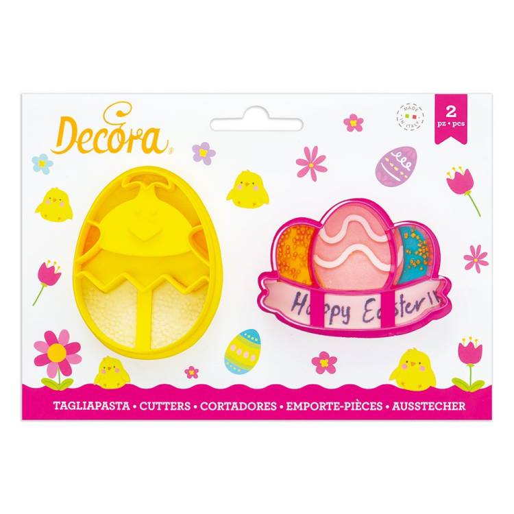 Vykrajovátka Decora Kuřátko a vajíčka (2 ks)