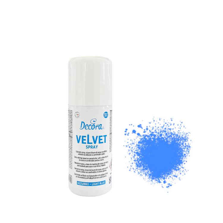 Modrý sametový sprej velvet 100 ml – Decora