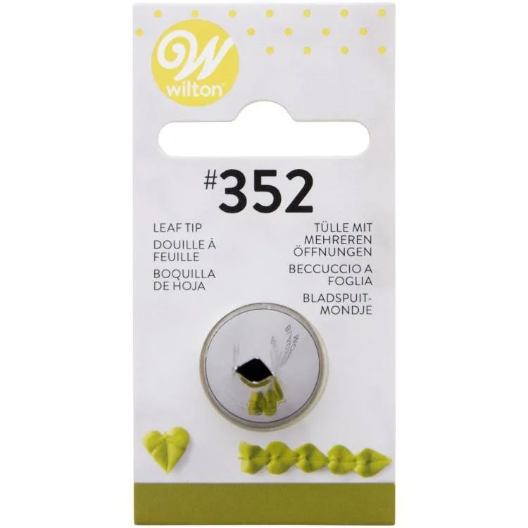 Trezírovací špička list č. 352, otvor 6 mm – Wilton