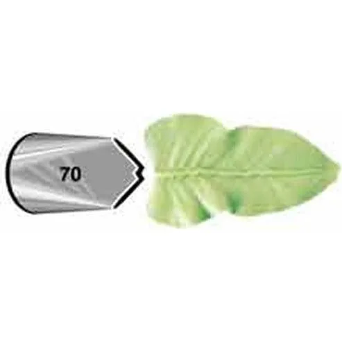 Trezírovací špička list č. 70, otvor 10 mm – Wilton