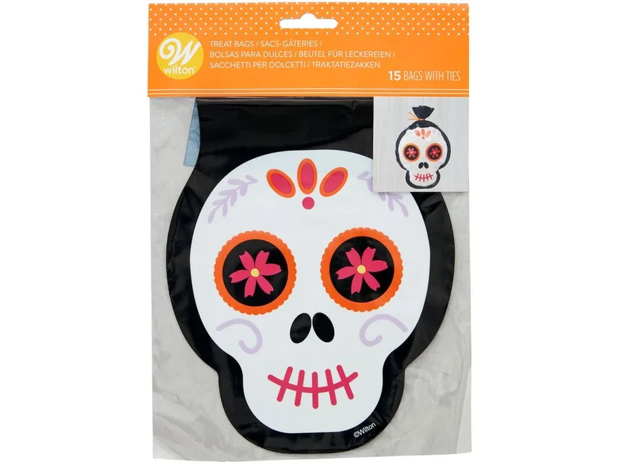 Dárkový sáček na cukrovinky veselý Halloween 11×18 cm 15 ks – Wilton