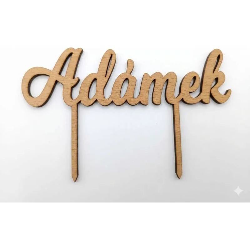 Zápich Adámek 14,5 × 4 cm – I LOVE CAKES