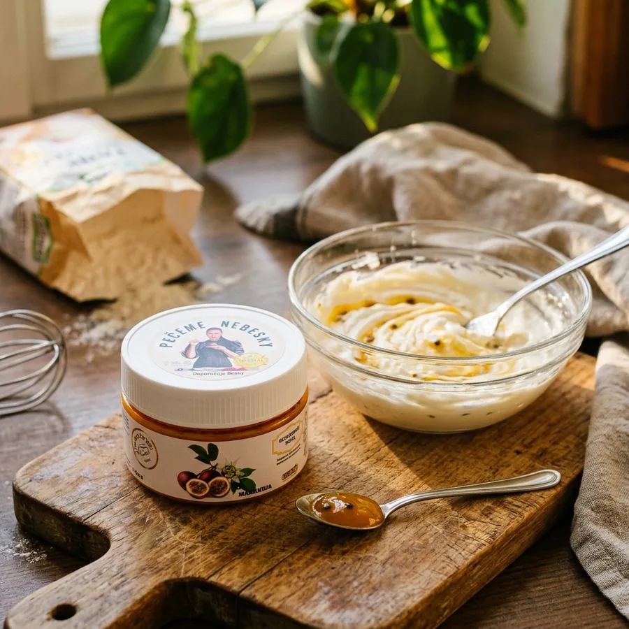 Ochucovací pasta Marakuja do krému 200 g – MEC3