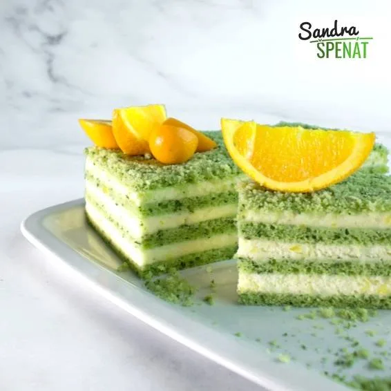 Směs na mechový dort Sandra Špenát 500 g – Zeelandia