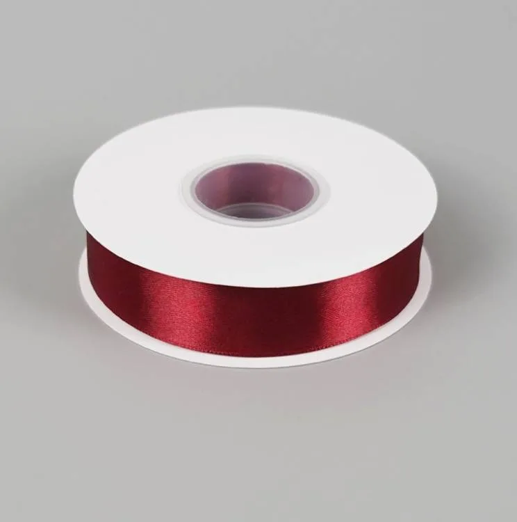 Dortová stuha vínově červená 25 mm × 45 m – Cake Star