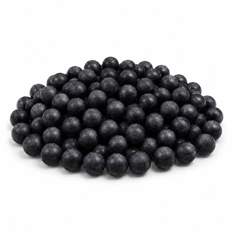 Cukrové perly, černé 7 mm 40 g – SweetArt