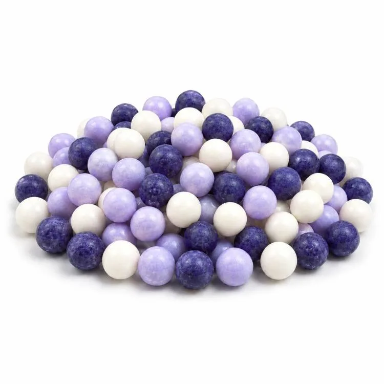 Cukrové perly Sofia mix fialovo-bílé 7 mm 40 g – SweetArt