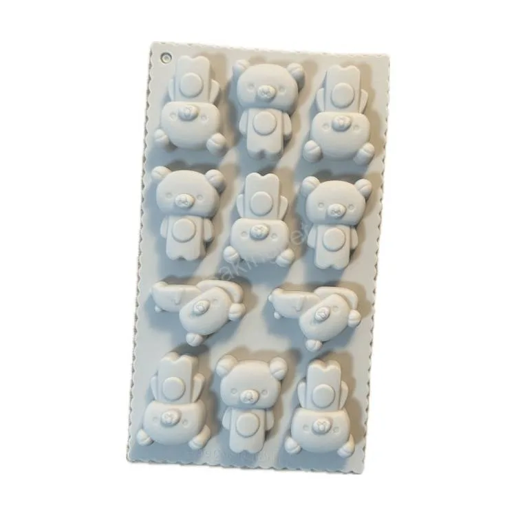 Silikonová forma Medvídci na 11 ks, 4,5 cm