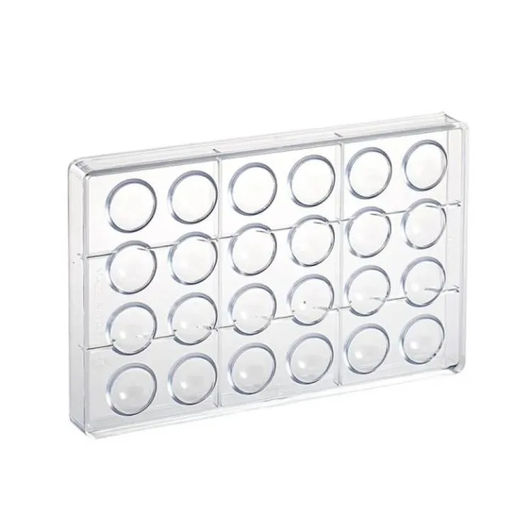 Plastová forma na čokoládu Polokoule 3,3 cm