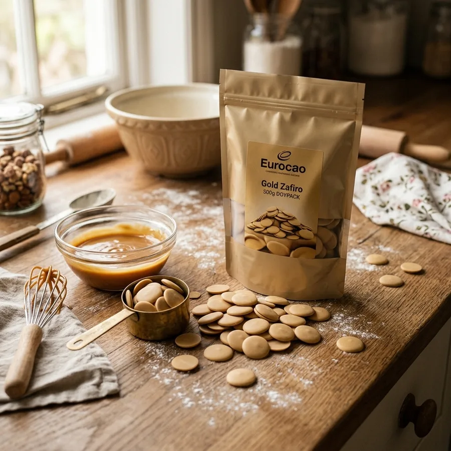 Karamelová poleva Gold Zafiro 500 g – Eurocao