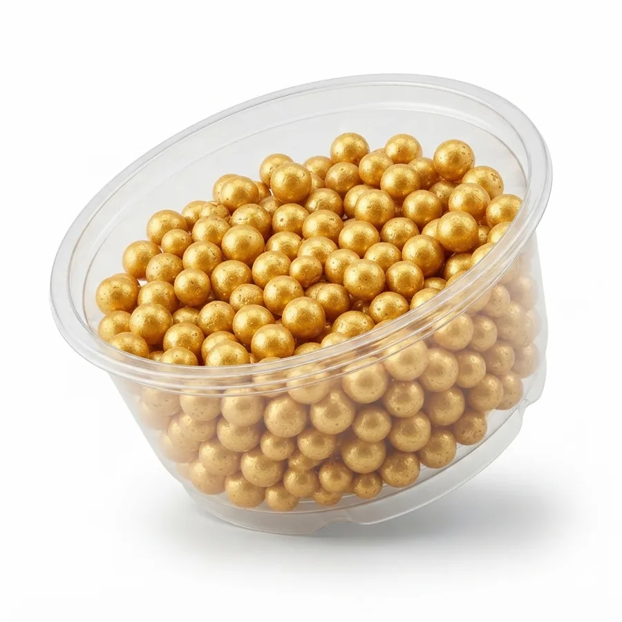 Cukrové perly zlaté velké 50g – SweetArt