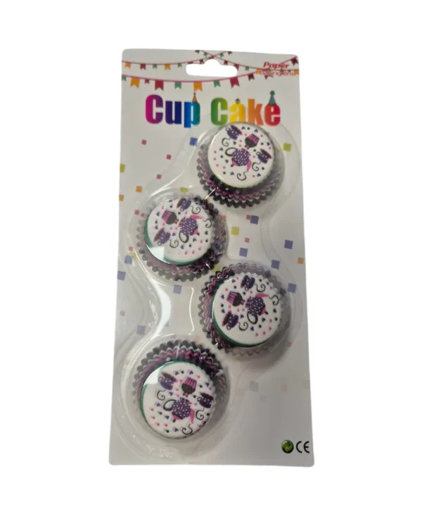Košíčky na mini muffiny Čajový set (100 ks)