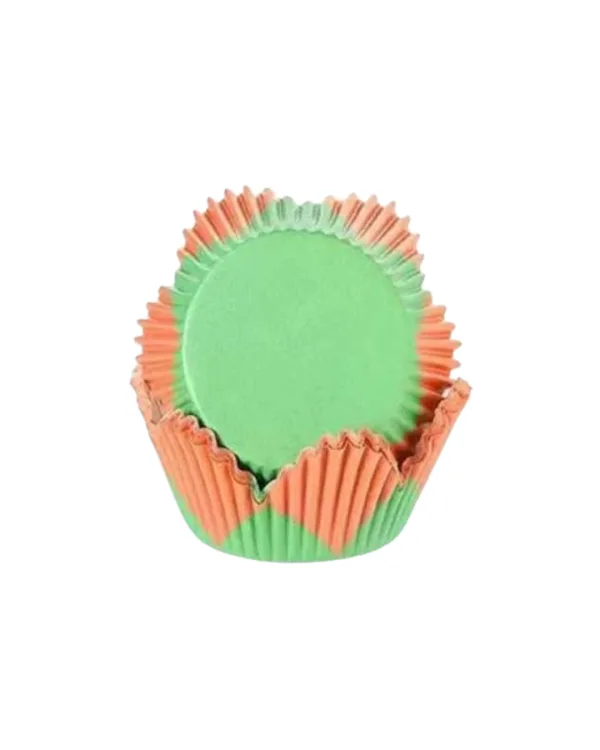 Košíčky na muffiny ve tvaru oranžové květiny 5 × 3 cm, 100 ks
