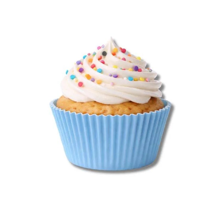 Košíčky na muffiny modré 5 × 3 cm (100 ks)
