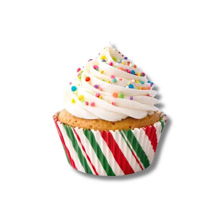 Košíčky na muffiny pruhované 5 × 3 cm (50 ks)