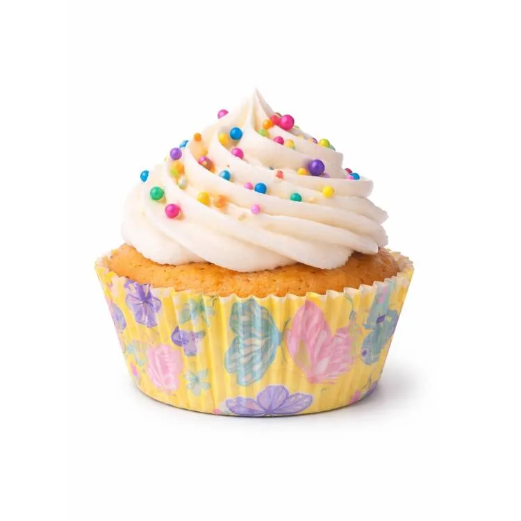 Košíčky na muffiny Motýlci 2, 5 × 3 cm (50 ks)