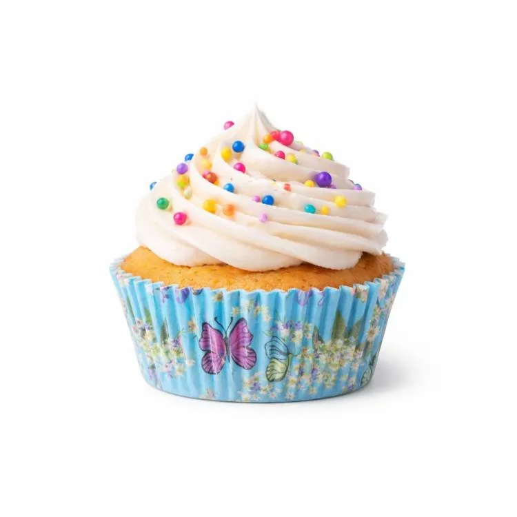 Košíčky na muffiny Motýlci 4, 5 × 3 cm (50 ks)