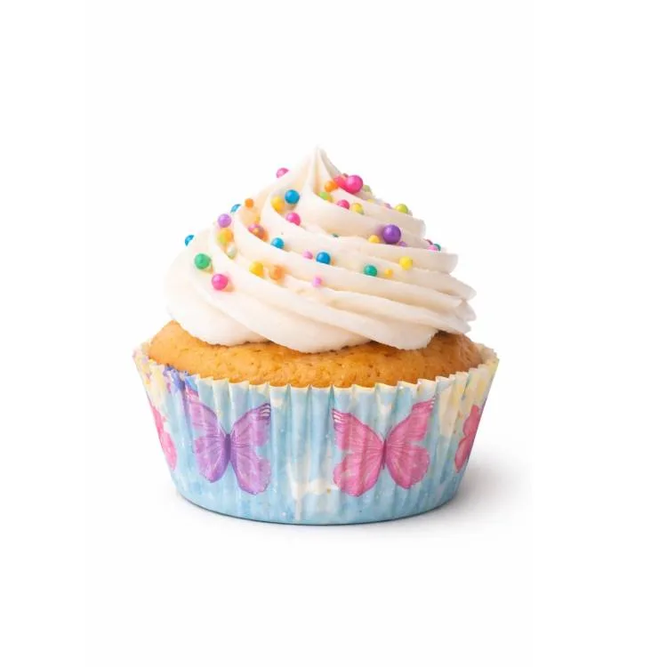 Košíčky na muffiny Motýlci 5 cm (50 ks)