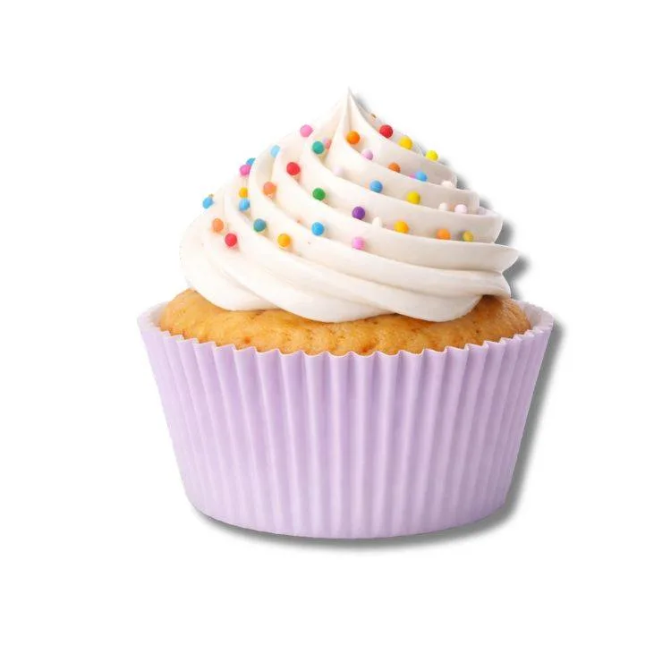 Košíčky na muffiny světle fialové 5 × 3 cm (100 ks)