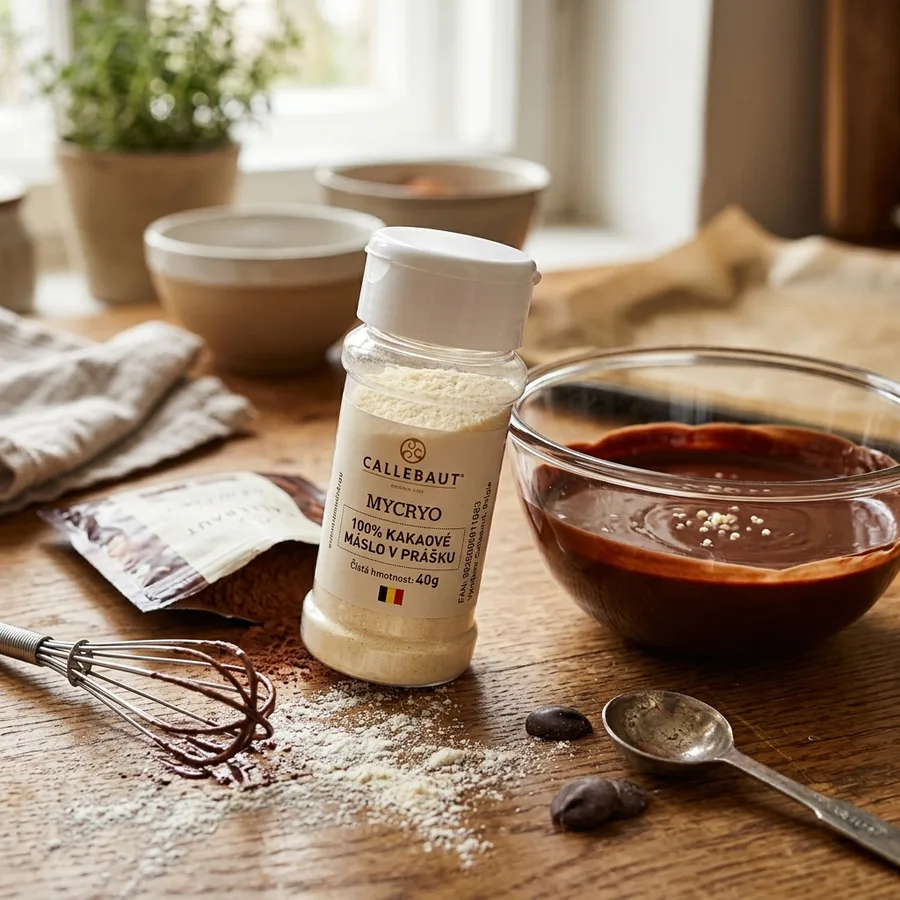 Kakaové máslo v prášku Mycryo 40 g – Callebaut