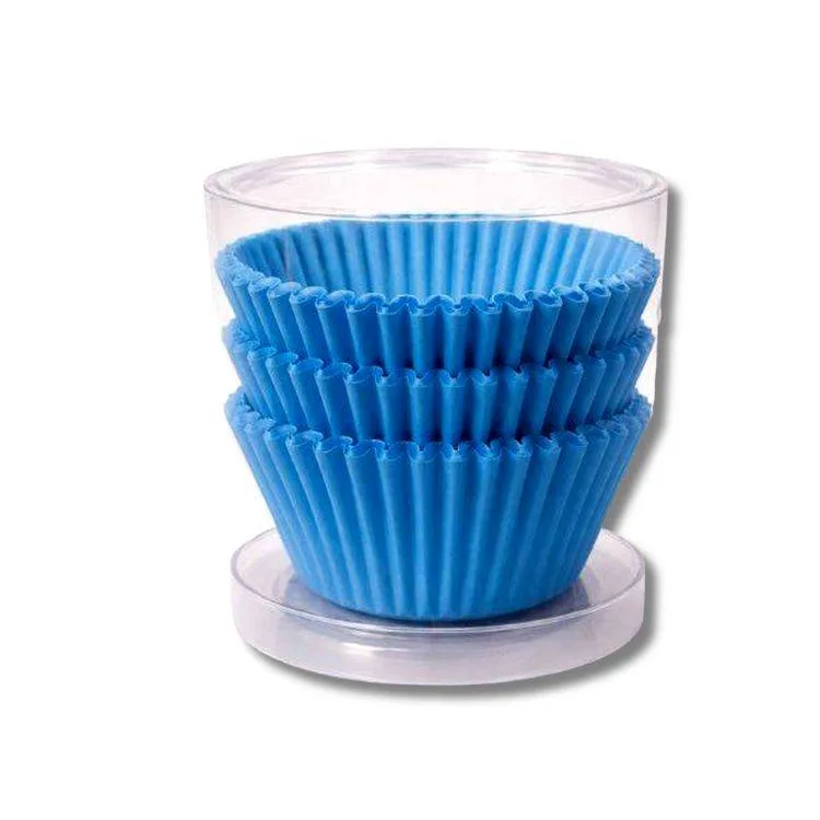 Košíčky na muffiny modré 4 x 2,2 cm (100 ks)