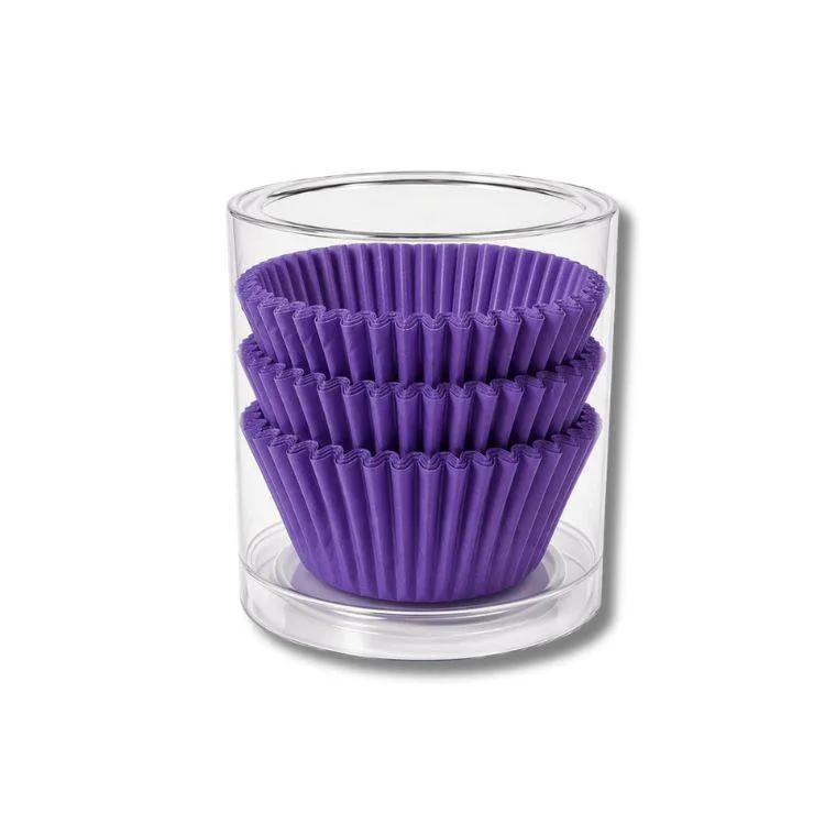 Košíčky na muffiny fialové 4 × 2,2 cm, 100 ks